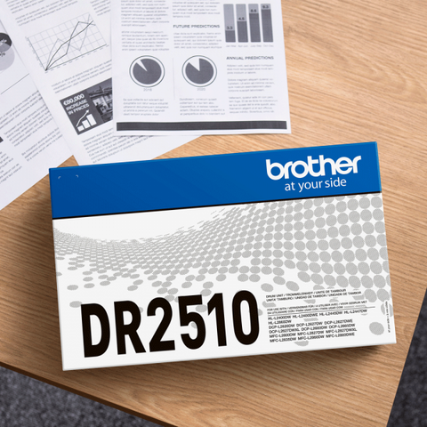 DRUM BROTHER DR-2510 15.000PP X HL-L2400DWE HL-L2445DW DCP-L2620DW DCP-L2660DW MFC-L2800DW MFC-L2827DW MFC-L2860DWE