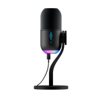 LOGITECH YETI GX DYNAMIC RGB GAMING MIC MICROFONO A CONDENSATORE RGB PER GAMING CON LIGHTSYNC USB NERO