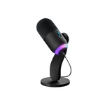 LOGITECH YETI GX DYNAMIC RGB GAMING MIC MICROFONO A CONDENSATORE RGB PER GAMING CON LIGHTSYNC USB NERO