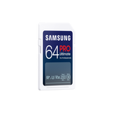 SAMSUNG PRO ULTIMATE SD CARD 64GB UHS-I U3, Fino a 200 MB/S