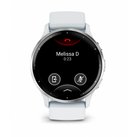Garmin Venu 3 3,56 cm (1.4") AMOLED Digitale 454 x 454 Pixel Touch screen Argento, Bianco Wi-Fi GPS (satellitare)