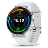 Garmin Venu 3 3,56 cm (1.4") AMOLED Digitale 454 x 454 Pixel Touch screen Argento, Bianco Wi-Fi GPS (satellitare)