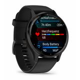Garmin Venu 3 3,56 cm (1.4") AMOLED Digitale 454 x 454 Pixel Touch screen Nero Wi-Fi GPS (satellitare)