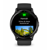 Garmin Venu 3 3,56 cm (1.4") AMOLED Digitale 454 x 454 Pixel Touch screen Nero Wi-Fi GPS (satellitare)