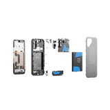 Fairphone 5 16,4 cm (6.46") Doppia SIM Android 13 5G USB tipo-C 8 GB 256 GB 4200 mAh Trasparente