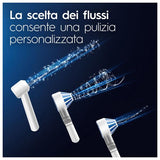 ORAL-B IDROPULSORE HEALTH CENTER AVANZATO IDROPULSORE CON 2 BECCUCCI OXYJET, 2 BECCUCCI CON GETTO DACQUA