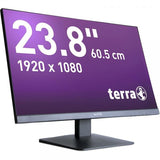 TERRA 3030225 Monitor PC 60,5 cm [23.8] 1920 x 1080 Pixel Full HD LCD (TERRA LCD/LED 2448W V3 schwarz HDMI/DP/USB-C GREENLINE PLUS)