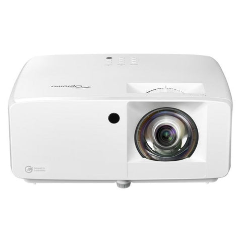 Optoma UHZ35ST Proiettore a corto raggio 3500 ANSI lumen DLP UHD 4K [3840x2160] Compatibilit 3D Bianco (UHZ35ST - 4K UHD Short throw laser proj)