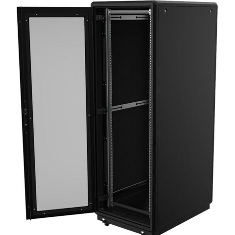 Lanview RDLAK36U751BL rack 36U Nero (19 36U Rack Cabinet 750 x - 1000 x 1848mm Soundproof - - Black - Warranty: 60M)