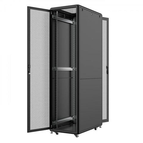 Lanview RSL46U61BL rack 46U Nero (19 46U Rack Cabinet 600 x - 1000 x 2231mm Server Line - - Black - Warranty: 60M)