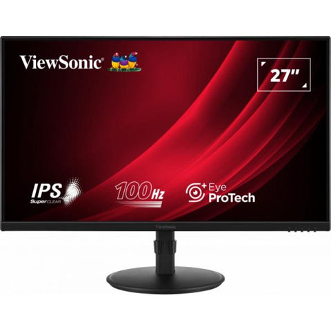 VIEWSONIC MONITOR 27" FHD HDMI VGA DP HUB 100H VG2708A REG ALTEZZA PIVOT