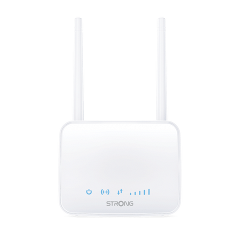 STRONG ROUTER PORTATILE 4G LTE 300Mbit/s 1 LAN FUNZIONA CON QUALSIASI SIM BIANCO