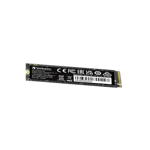 Verbatim Vi5000 1 TB M.2 PCI Express 4.0 NVMe 3D NAND (Verbatim Vi5000 - 1 TB - SSD - PCI Exp)