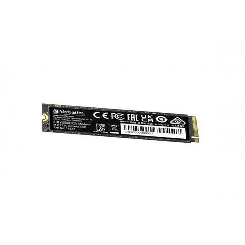 Verbatim Vi5000 2 TB M.2 PCI Express 4.0 NVMe 3D NAND (Verbatim VI5000 PCIE4 NVME M.2 SSD 2TB)