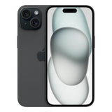 Apple iPhone 15 128GB Nero (Apple iPhone 15 - 5G smartphone - dual SIM /Memoria Interna 128 GB - display OLED - 6.1 - 2556 x 1179 pixel - 2x fotocamere posteriori 48 MP, 12 MP - front camera 12 MP -