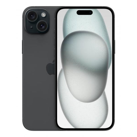 Apple iPhone 15 Plus 128GB Nero (Apple iPhone 15 Plus - 5G smartphone - dual SIM /Memoria Interna 128 GB - display OLED - 6.7 - 2796 x 1290 pixels - 2x fotocamere posteriori 48 MP, 12 MP - front came