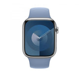 Apple Cinturino Sport blu inverno [45 mm], M/L (APPLE WATCH 45 WINTER BLUE SB M/L)