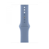 Apple Cinturino Sport blu inverno [45 mm], M/L (APPLE WATCH 45 WINTER BLUE SB M/L)