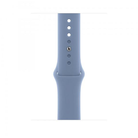 Apple Cinturino Sport blu inverno [45 mm], M/L (APPLE WATCH 45 WINTER BLUE SB M/L)