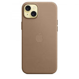 Apple Custodia MagSafe in tessuto Finewoven per iPhone 15 Plus - Grigio talpa (IPHONE 15 PLUS FINE WOVEN MAGSA - CASE TAUPE)