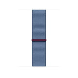 Apple MT5H3ZM/A accessorio indossabile intelligente Band Blu Nylon, Poliestere riciclato, Spandex (*APPLE WATCH 45 WINTER BLUE SL)