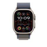 Apple MT5M3ZM/A accessorio indossabile intelligente Band Blu Poliestere riciclato, Spandex, Titanio (APPLE WATCH 49 BLUE ALP L)