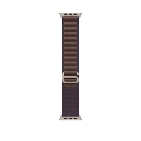 Apple MT5Q3ZM/A accessorio indossabile intelligente Band Indaco Poliestere riciclato, Spandex, Titanio (*APPLE WATCH 49 INDIGO ALP M)