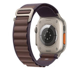 Apple MT5R3ZM/A accessorio indossabile intelligente Band Indaco Poliestere riciclato, Spandex, Titanio (APPLE WATCH 49 INDIGO ALP L)