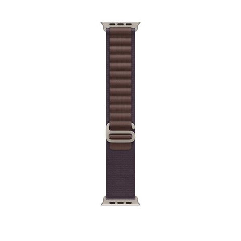 Apple MT5R3ZM/A accessorio indossabile intelligente Band Indaco Poliestere riciclato, Spandex, Titanio (APPLE WATCH 49 INDIGO ALP L)