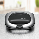 Rommelsbacher ST 1000 tostiera 1000 W Nero, Argento