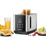 Rommelsbacher TO 850 tostapane 9 2 fetta/e 850 W Nero, Acciaio inossidabile
