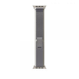 Apple MT5Y3ZM/A accessorio indossabile intelligente Band Verde, Grigio Nylon, Poliestere riciclato, Titanio, Spandex (*APPLE WATCH 49 GREEN/GRAY TL S/M)