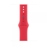 Apple MT3W3ZM/A accessorio indossabile intelligente Band Rosso Fluoroelastomero (*APPLE WATCH 45 RED SB S/M)