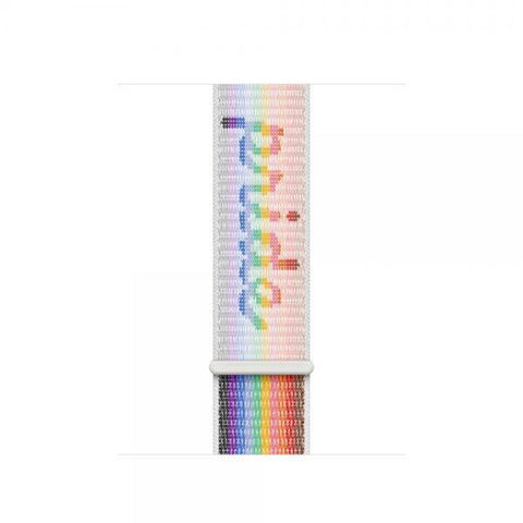 Apple MU9P3ZM/A accessorio indossabile intelligente Band Multicolore Nylon (APPLE WATCH 41 PRIDE EDITION SL)
