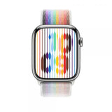 Apple MU9R3ZM/A accesorio indossabile inteligente Correa Multicolor Nylon (^APPLE WATCH 45 PRIDE EDITION SL) 