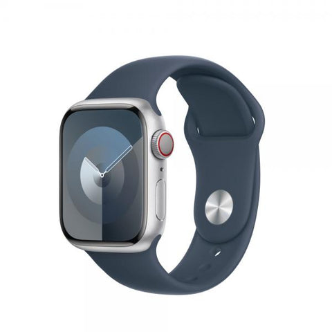 Apple MT2X3ZM/A accessorio indossabile intelligente Band Blu Fluoroelastomero (APPLE WATCH 41 STORM BLUE SB M/L)