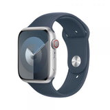 Apple MT3Q3ZM/A accessorio indossabile intelligente Band Blu marino Fluoroelastomero (APPLE WATCH 45 STORM BLUE SB S/M)