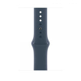 Apple MT3Q3ZM/A accessorio indossabile intelligente Band Blu marino Fluoroelastomero (APPLE WATCH 45 STORM BLUE SB S/M)
