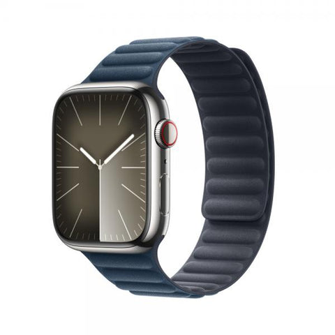 Apple MTJ93ZM/A accessorio indossabile intelligente Band Blu Poliestere (APPLE WATCH 45 PACIFIC BLUE MG S/M)