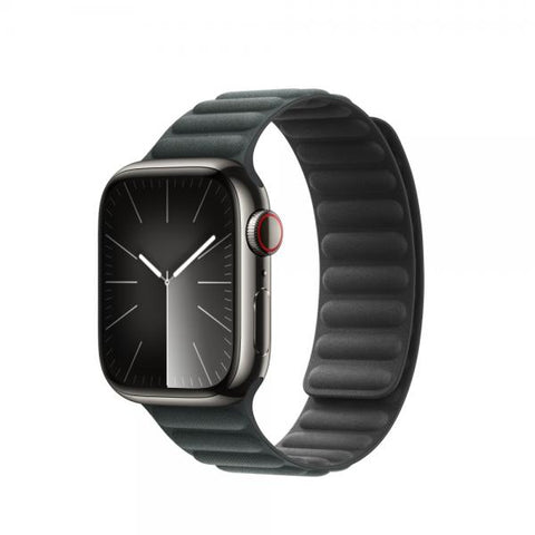 Apple MTJ53ZM/A accessorio indossabile intelligente Band Verde Poliestere (*APPLE WATCH 41 EVERGREEN MG S/M)