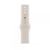 Apple MT3H3ZM/A accessorio indossabile intelligente Band Bianco Fluoroelastomero (APPLE WATCH 45 STARLIGHT SB S/M)