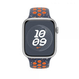 Apple Cinturino Nike Sport Blue Flame [45 mm] - M/L (*APPLE WATCH 45 BLUE FLAME NSB M/L)