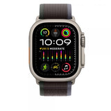 Apple MT613ZM/A accessorio indossabile intelligente Band Nero, Blu Nylon, Poliestere riciclato, Titanio, Spandex (*APPLE WATCH 49 BLUE/BLACK TL S/M)