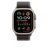 Apple MT613ZM/A accessorio indossabile intelligente Band Nero, Blu Nylon, Poliestere riciclato, Titanio, Spandex (APPLE WATCH 49 BLUE/BLACK TL S/M)
