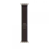 Apple MT613ZM/A accessorio indossabile intelligente Band Nero, Blu Nylon, Poliestere riciclato, Titanio, Spandex (*APPLE WATCH 49 BLUE/BLACK TL S/M)
