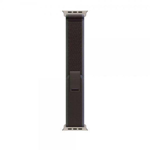Apple MT613ZM/A accessorio indossabile intelligente Band Nero, Blu Nylon, Poliestere riciclato, Titanio, Spandex (*APPLE WATCH 49 BLUE/BLACK TL S/M)