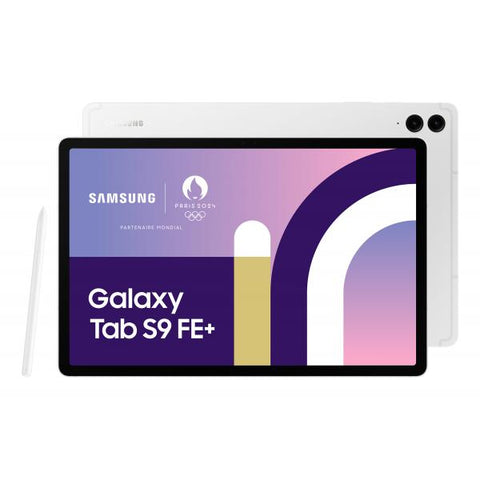 Samsung Galaxy Tab S9 FE+ Samsung Exynos 256 GB 31,5 cm [12.4] 12 GB Wi-Fi 6 [802.11ax] Android 13 Argento (Samsung Galaxy Tab S9 FE+ - tablet - A)