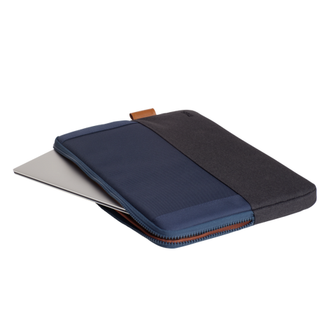 TRUST LISBOA CUSTODIA PER NOTEBOOK FINO A 13.3" NERO/BLU