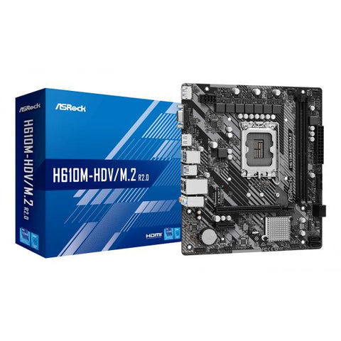 ASROCK H610M-HDV/M.2 LGA1700 SCHEDA MADRE MICRO ATX