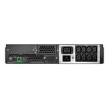 APC SMTL3000RMI2UC grupo de continuidad [UPS] Línea interactiva 3 kVA 2700 W 9 presa[e] CA (APC SMART-UPS LITHIUM-ION 3000V - 230V CON SMARTCONNECT PORT) 